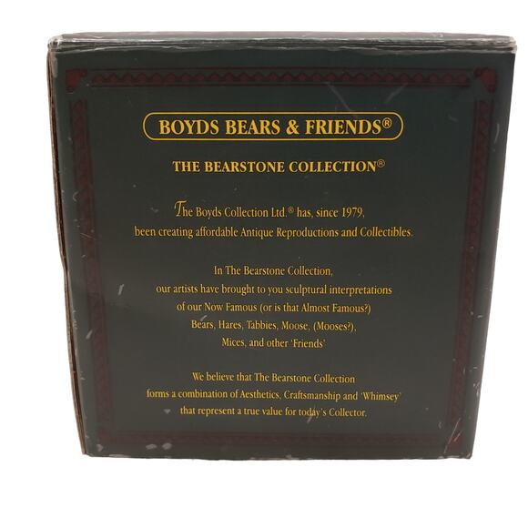 Limited Edition Boyds Bears Mr. Bayberry 2001 Wishes Christmas Santa Ornament - Picture 14 of 16